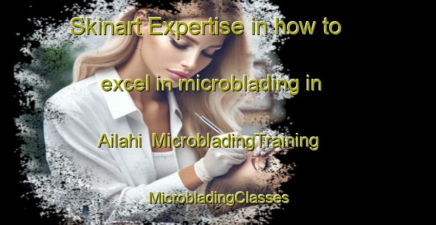 Skinart Expertise in how to excel in microblading in Ailahi | #MicrobladingTraining #MicrobladingClasses #SkinartTraining-India