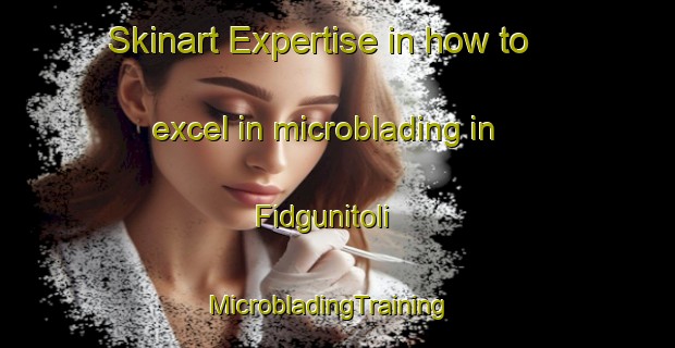 Skinart Expertise in how to excel in microblading in Fidgunitoli | MicrobladingTraining | MicrobladingClasses | SkinartTraining-India