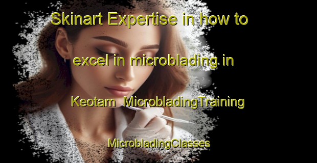 Skinart Expertise in how to excel in microblading in Keotam | #MicrobladingTraining #MicrobladingClasses #SkinartTraining-India