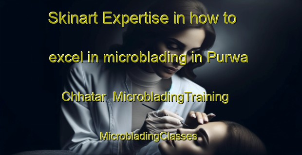 Skinart Expertise in how to excel in microblading in Purwa Chhatar | MicrobladingTraining | MicrobladingClasses | SkinartTraining-India