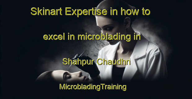 Skinart Expertise in how to excel in microblading in Shahpur Chaudhri | MicrobladingTraining | MicrobladingClasses | SkinartTraining-India