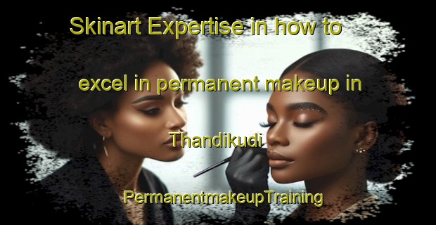Skinart Expertise in how to excel in permanent makeup in Thandikudi | PermanentmakeupTraining | PermanentmakeupClasses | SkinartTraining-India