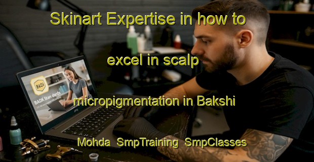 Skinart Expertise in how to excel in scalp micropigmentation in Bakshi Mohda | SmpTraining | SmpClasses | SkinartTraining-India