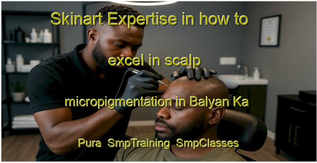 Skinart Expertise in how to excel in scalp micropigmentation in Balyan Ka Pura | SmpTraining | SmpClasses | SkinartTraining-India