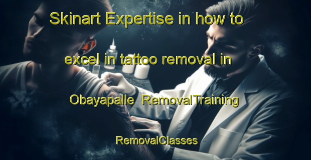 Skinart Expertise in how to excel in tattoo removal in Obayapalle | RemovalTraining | RemovalClasses | SkinartTraining-India