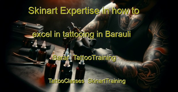Skinart Expertise in how to excel in tattooing in Barauli Barar | TattooTraining | TattooClasses | SkinartTraining-India