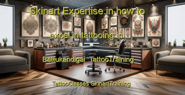 Skinart Expertise in how to excel in tattooing in Battukandigai | #TattooTraining #TattooClasses #SkinartTraining-India