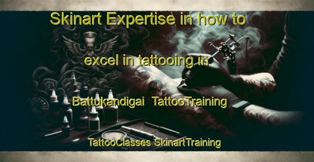 Skinart Expertise in how to excel in tattooing in Battukandigai | #TattooTraining #TattooClasses #SkinartTraining-India