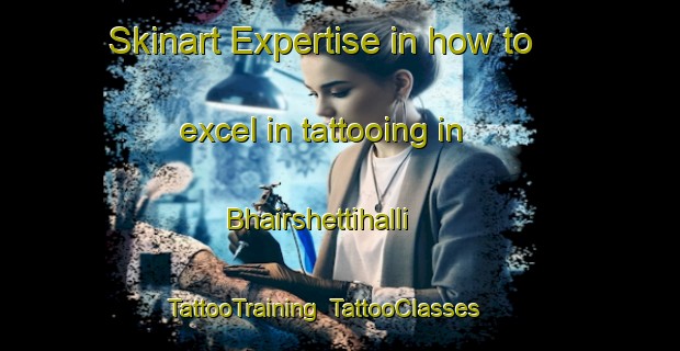 Skinart Expertise in how to excel in tattooing in Bhairshettihalli | TattooTraining | TattooClasses | SkinartTraining-India