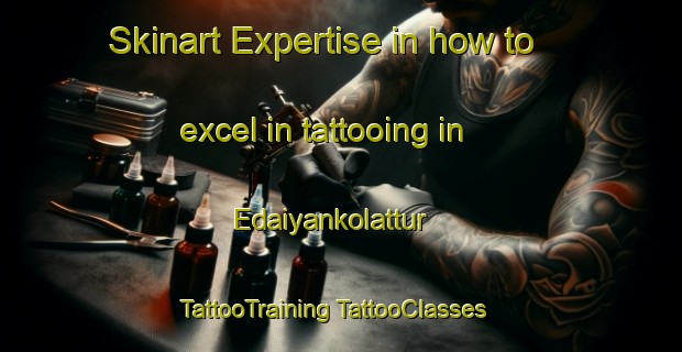 Skinart Expertise in how to excel in tattooing in Edaiyankolattur | #TattooTraining #TattooClasses #SkinartTraining-India