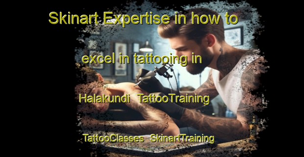 Skinart Expertise in how to excel in tattooing in Halakundi | TattooTraining | TattooClasses | SkinartTraining-India