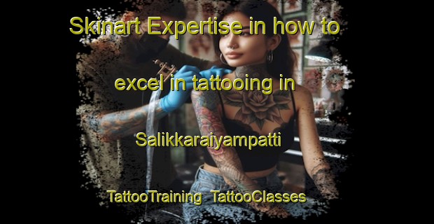 Skinart Expertise in how to excel in tattooing in Salikkaraiyampatti | TattooTraining | TattooClasses | SkinartTraining-India