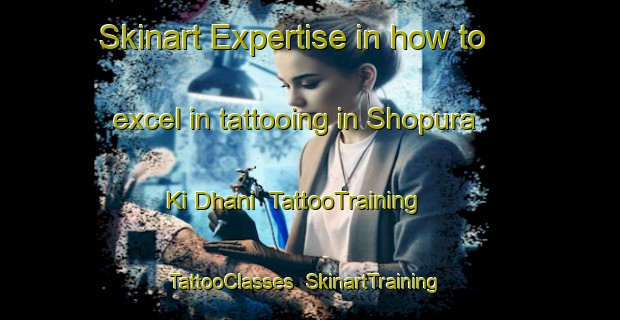 Skinart Expertise in how to excel in tattooing in Shopura Ki Dhani | TattooTraining | TattooClasses | SkinartTraining-India