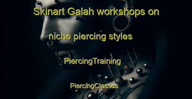 Skinart Galah workshops on niche piercing styles | PiercingTraining | PiercingClasses | SkinartTraining-India