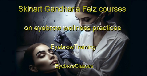 Skinart Gandharia Faiz courses on eyebrow wellness practices | EyebrowTraining | EyebrowClasses | SkinartTraining-India