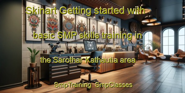 Skinart Getting started with basic SMP skills training in the Sarothar Kathautia area | SmpTraining | SmpClasses | SkinartTraining-India