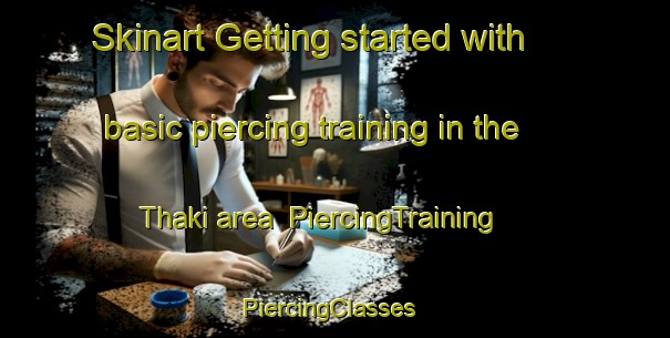 Skinart Getting started with basic piercing training in the Thaki area | PiercingTraining | PiercingClasses | SkinartTraining-India
