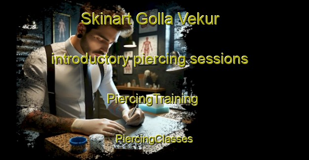 Skinart Golla Vekur introductory piercing sessions | #PiercingTraining #PiercingClasses #SkinartTraining-India