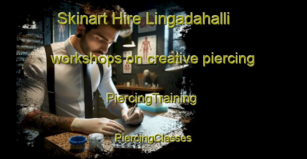 Skinart Hire Lingadahalli workshops on creative piercing | #PiercingTraining #PiercingClasses #SkinartTraining-India