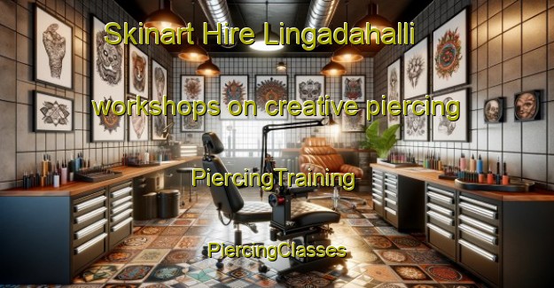 Skinart Hire Lingadahalli workshops on creative piercing | #PiercingTraining #PiercingClasses #SkinartTraining-India