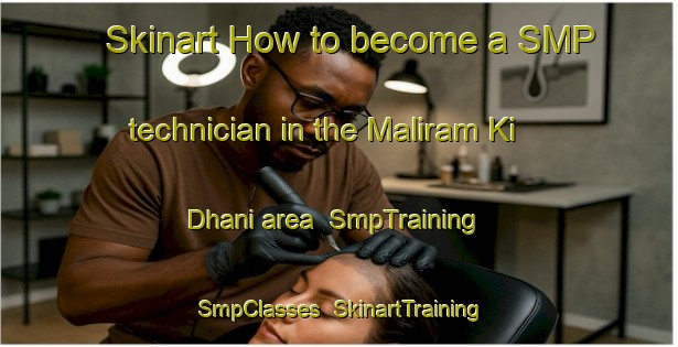 Skinart How to become a SMP technician in the Maliram Ki Dhani area | SmpTraining | SmpClasses | SkinartTraining-India
