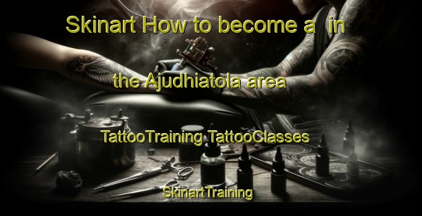 Skinart How to become a  in the Ajudhiatola area | #TattooTraining #TattooClasses #SkinartTraining-India