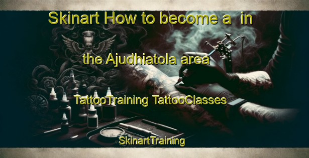 Skinart How to become a  in the Ajudhiatola area | #TattooTraining #TattooClasses #SkinartTraining-India