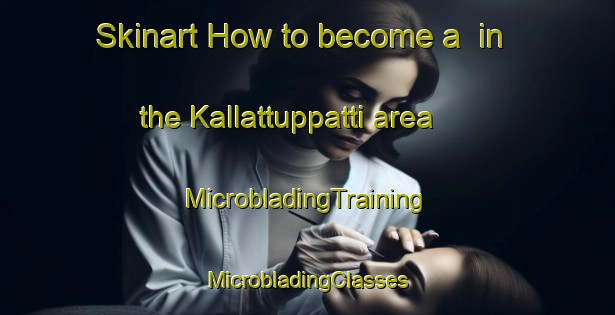 Skinart How to become a  in the Kallattuppatti area | #MicrobladingTraining #MicrobladingClasses #SkinartTraining-India