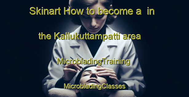 Skinart How to become a  in the Kallukuttampatti area | #MicrobladingTraining #MicrobladingClasses #SkinartTraining-India