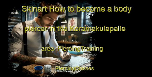 Skinart How to become a body piercer in the Koramakulapalle area | PiercingTraining | PiercingClasses | SkinartTraining-India