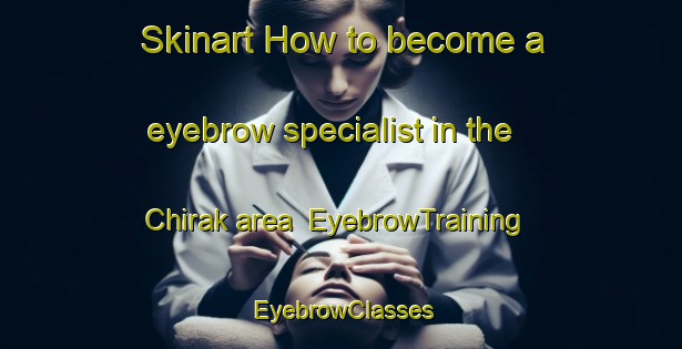 Skinart How to become a eyebrow specialist in the Chirak area | EyebrowTraining | EyebrowClasses | SkinartTraining-India