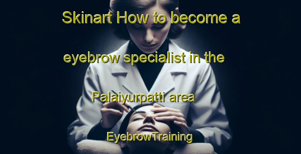 Skinart How to become a eyebrow specialist in the Palaiyurpatti area | EyebrowTraining | EyebrowClasses | SkinartTraining-India