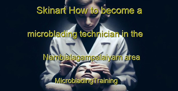 Skinart How to become a microblading technician in the Nambialagampalaiyam area | MicrobladingTraining | MicrobladingClasses | SkinartTraining-India