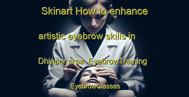 Skinart How to enhance artistic eyebrow skills in Dhinpur area | EyebrowTraining | EyebrowClasses | SkinartTraining-India