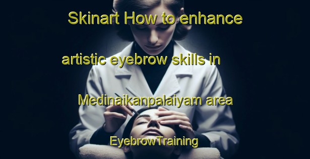 Skinart How to enhance artistic eyebrow skills in Medinaikanpalaiyam area | EyebrowTraining | EyebrowClasses | SkinartTraining-India
