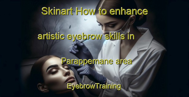Skinart How to enhance artistic eyebrow skills in Parappemane area | EyebrowTraining | EyebrowClasses | SkinartTraining-India