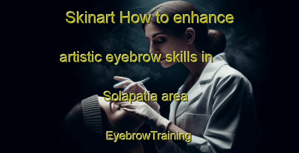 Skinart How to enhance artistic eyebrow skills in Solapatia area | EyebrowTraining | EyebrowClasses | SkinartTraining-India