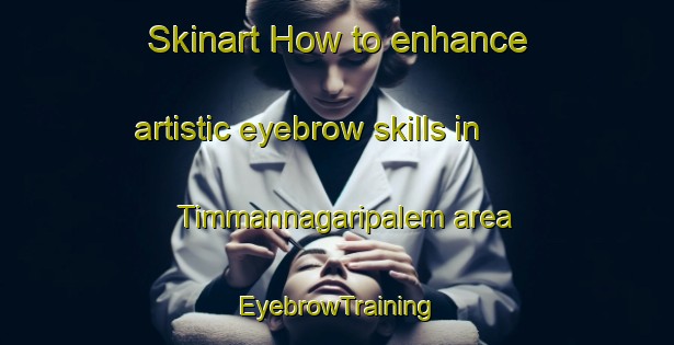 Skinart How to enhance artistic eyebrow skills in Timmannagaripalem area | EyebrowTraining | EyebrowClasses | SkinartTraining-India