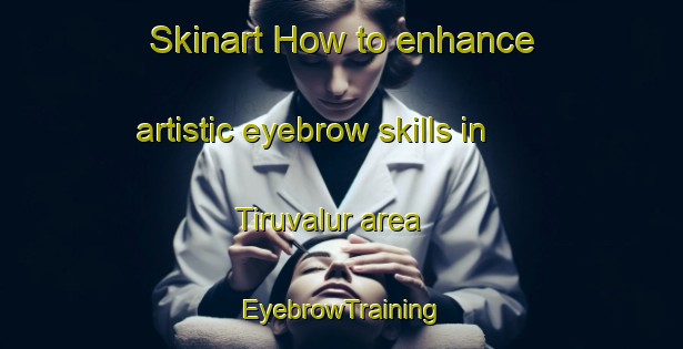 Skinart How to enhance artistic eyebrow skills in Tiruvalur area | EyebrowTraining | EyebrowClasses | SkinartTraining-India