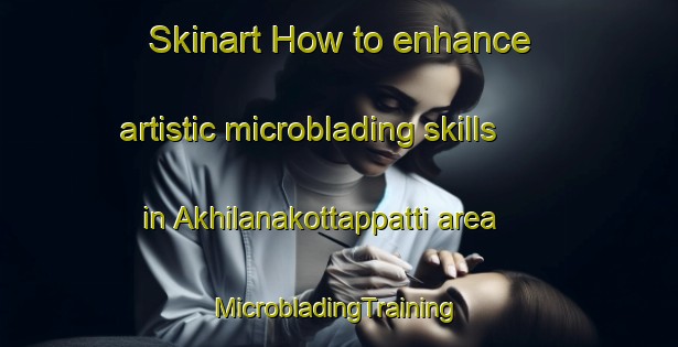 Skinart How to enhance artistic microblading skills in Akhilanakottappatti area | #MicrobladingTraining #MicrobladingClasses #SkinartTraining-India