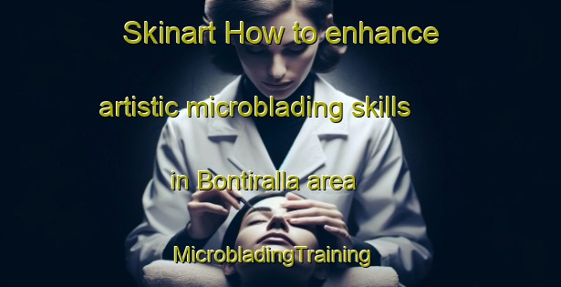 Skinart How to enhance artistic microblading skills in Bontiralla area | MicrobladingTraining | MicrobladingClasses | SkinartTraining-India