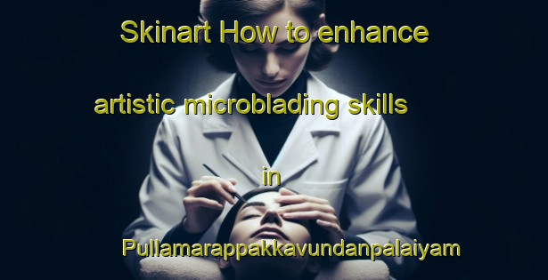 Skinart How to enhance artistic microblading skills in Pullamarappakkavundanpalaiyam area | #MicrobladingTraining #MicrobladingClasses #SkinartTraining-India