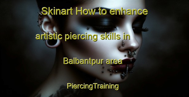 Skinart How to enhance artistic piercing skills in Balbantpur area | #PiercingTraining #PiercingClasses #SkinartTraining-India