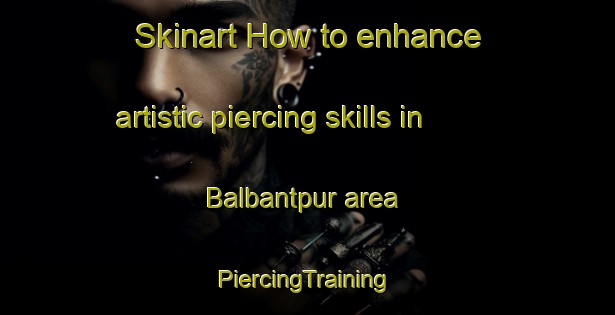 Skinart How to enhance artistic piercing skills in Balbantpur area | #PiercingTraining #PiercingClasses #SkinartTraining-India