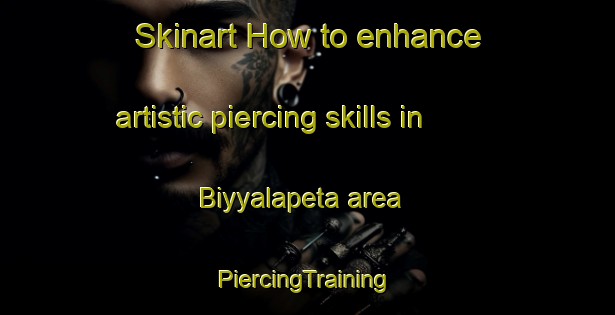 Skinart How to enhance artistic piercing skills in Biyyalapeta area | #PiercingTraining #PiercingClasses #SkinartTraining-India