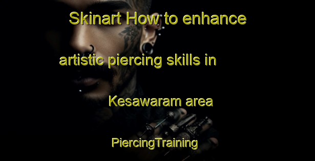 Skinart How to enhance artistic piercing skills in Kesawaram area | #PiercingTraining #PiercingClasses #SkinartTraining-India