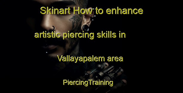 Skinart How to enhance artistic piercing skills in Vallayapalem area | PiercingTraining | PiercingClasses | SkinartTraining-India