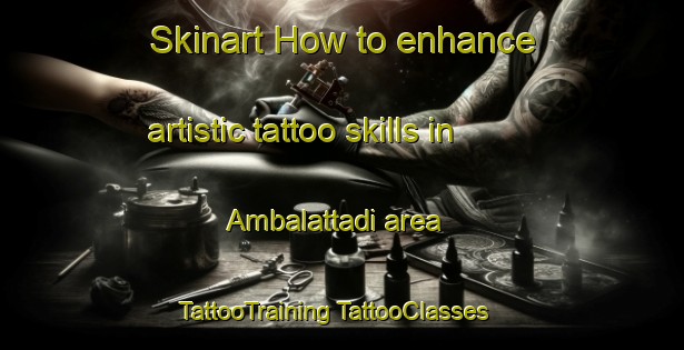 Skinart How to enhance artistic tattoo skills in Ambalattadi area | #TattooTraining #TattooClasses #SkinartTraining-India