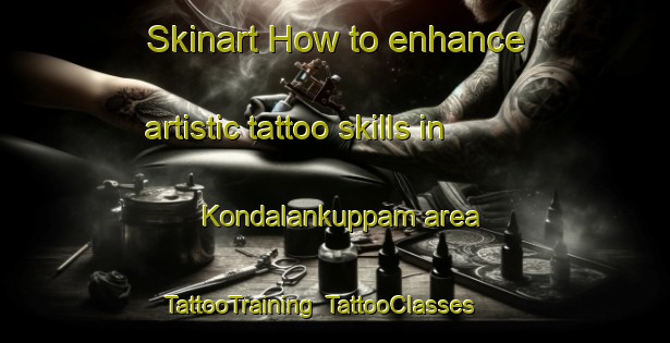 Skinart How to enhance artistic tattoo skills in Kondalankuppam area | TattooTraining | TattooClasses | SkinartTraining-India