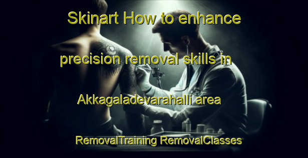 Skinart How to enhance precision removal skills in Akkagaladevarahalli area | #RemovalTraining #RemovalClasses #SkinartTraining-India